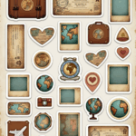 Journal Stickers - Sheet v31